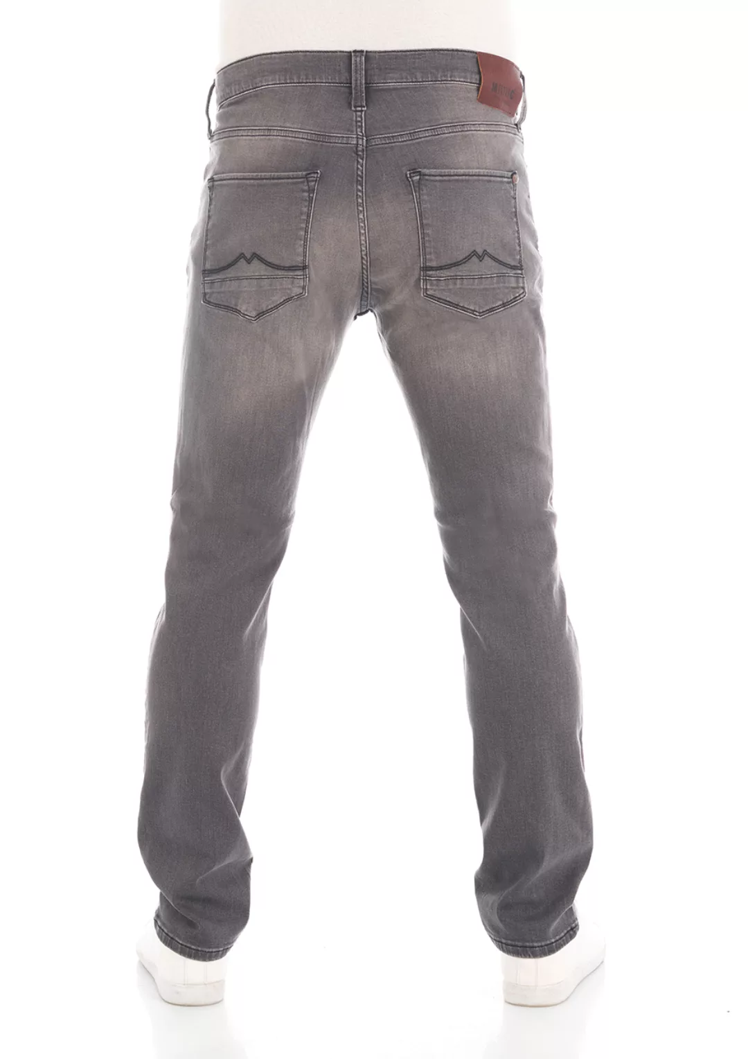 Mustang Herren Jeans Vegas - Slim Fit - Grau - Grey Denim günstig online kaufen