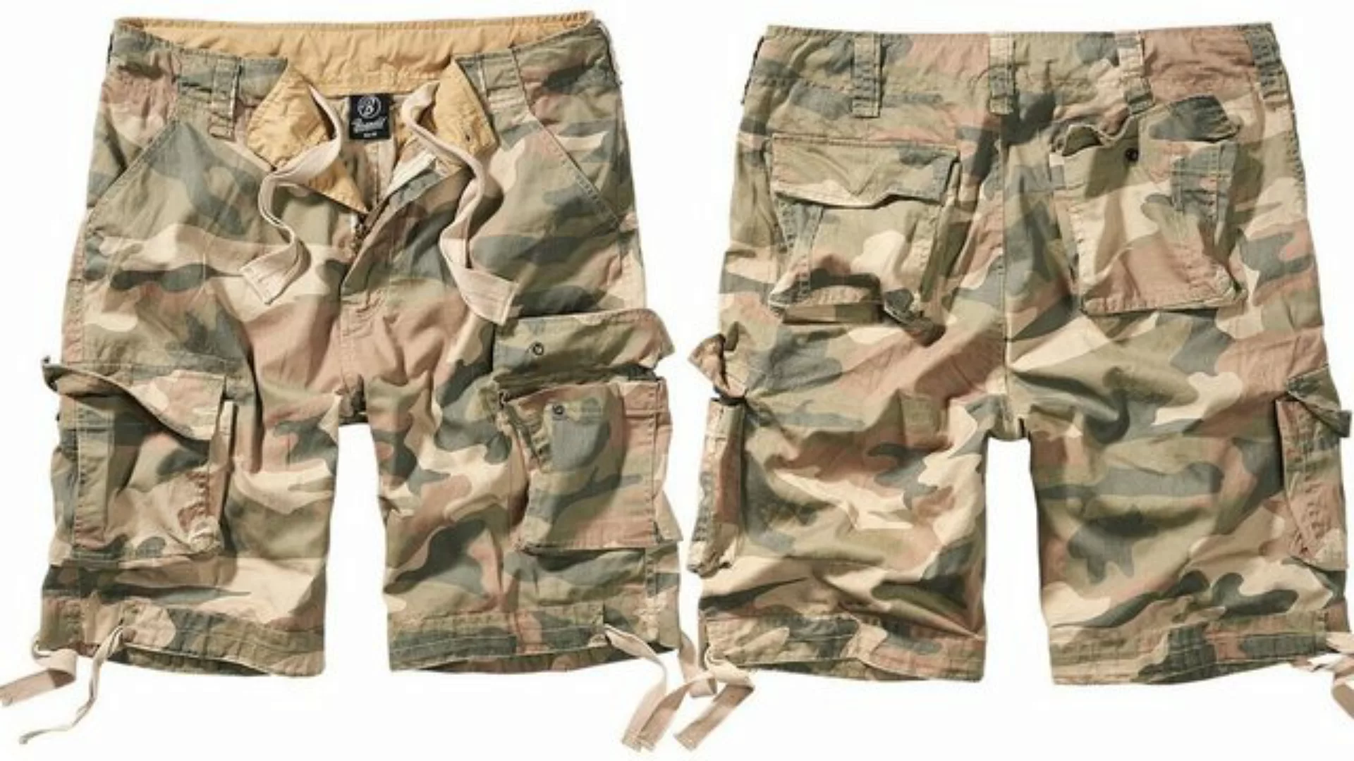 Brandit Cargohose Herren Bermuda Cargo Shorts Kurze Hose Short Army BW Somm günstig online kaufen