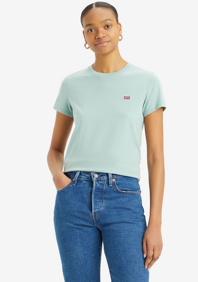 Levi's® T-Shirt TEE Minilogo mit kleiner Logostickerei günstig online kaufen