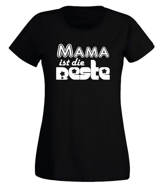 G-graphics T-Shirt Damen T-Shirt - Mama ist die Beste Slim-fit, mit Frontpr günstig online kaufen