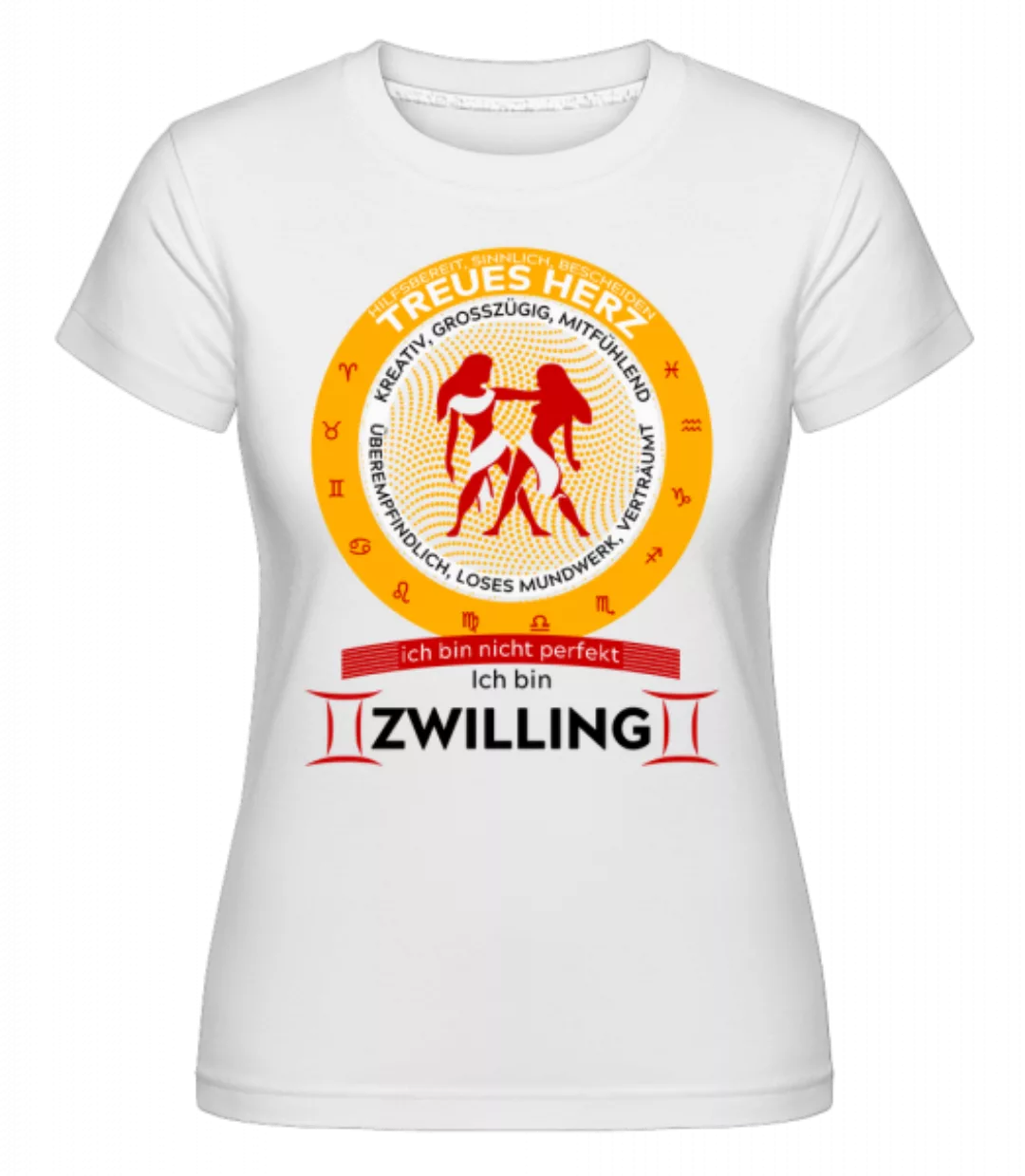 Sternzeichen Zwillinge · Shirtinator Frauen T-Shirt günstig online kaufen