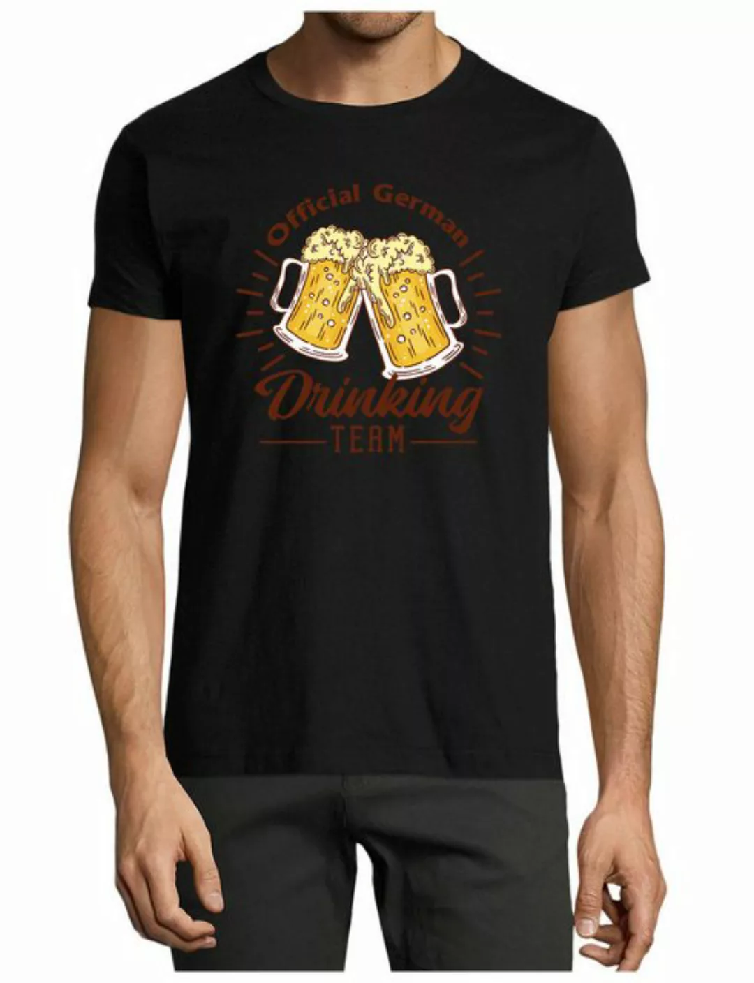 MyDesign24 T-Shirt Herren Fun Print Shirt - Oktoberfest official Drinking T günstig online kaufen