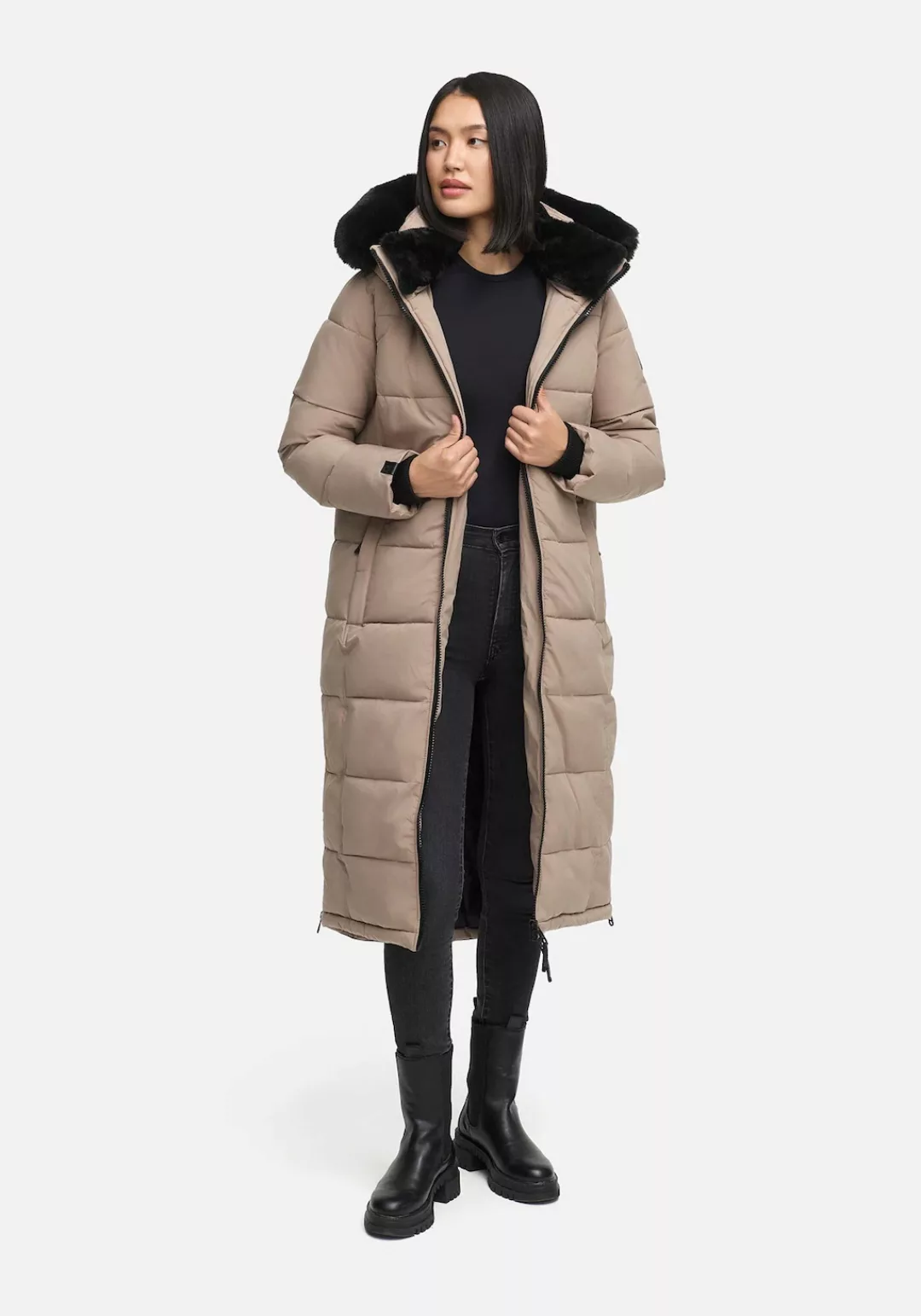 Navahoo Winterjacke "Knuddelfee", mit hoch schließendem Kragen günstig online kaufen