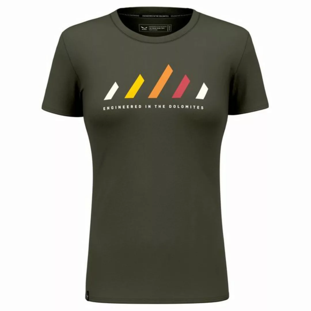 Salewa Kurzarmshirt Salewa W Pure Stripes Dryton T-shirt Damen günstig online kaufen