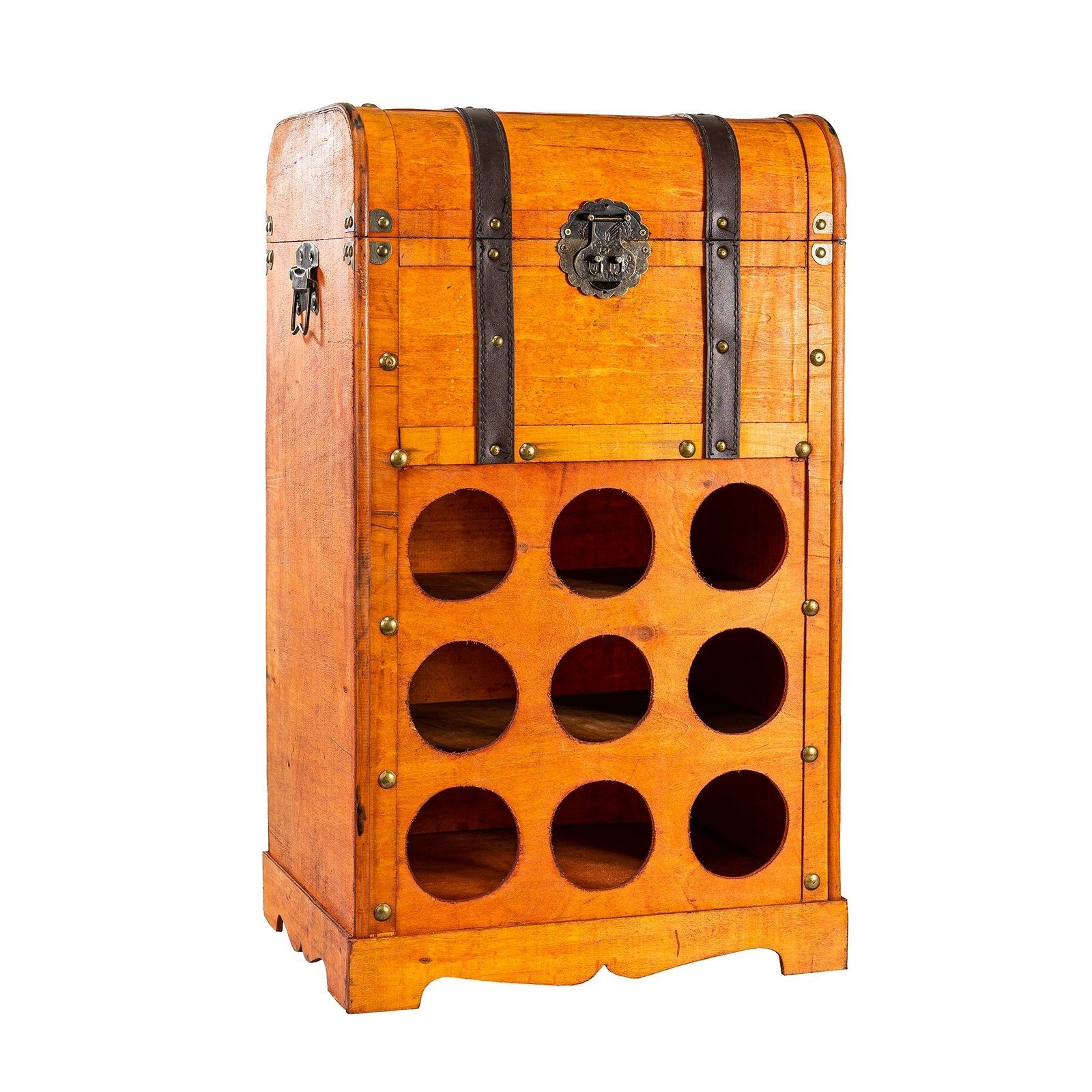 HTI-Living Weinregal Weinregal Truhe für 9 günstig online kaufen