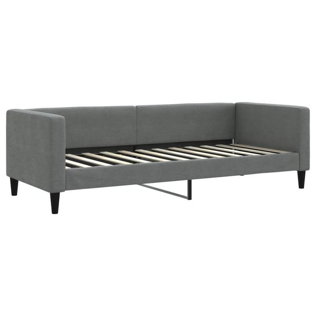 vidaXL Bett Tagesbett Dunkelgrau 80x200 cm Stoff günstig online kaufen