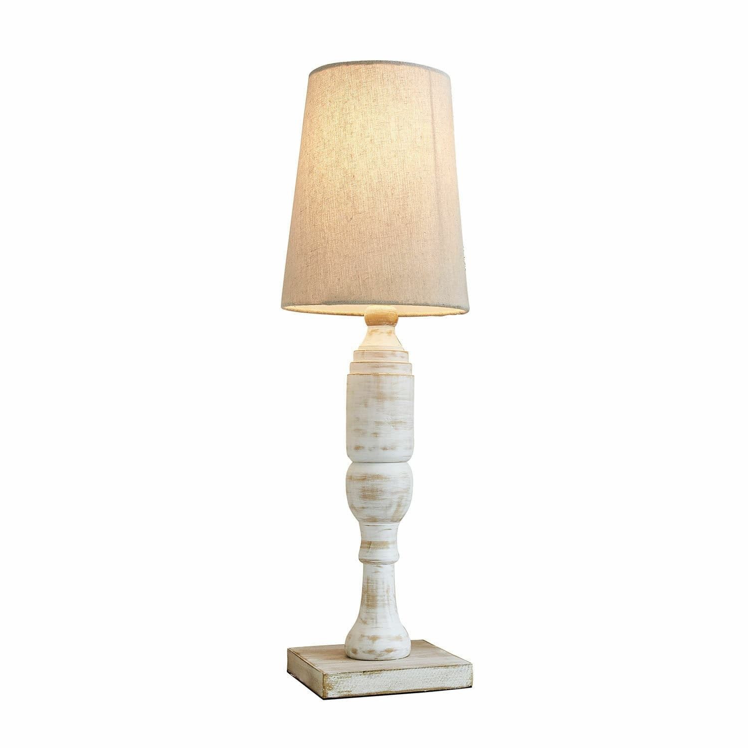 Mirabeau Tischleuchte Tischlampe Yernisto antikweiß günstig online kaufen