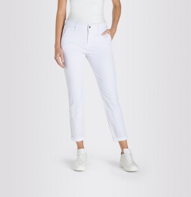 MAC Stoffhose CHINO, white günstig online kaufen