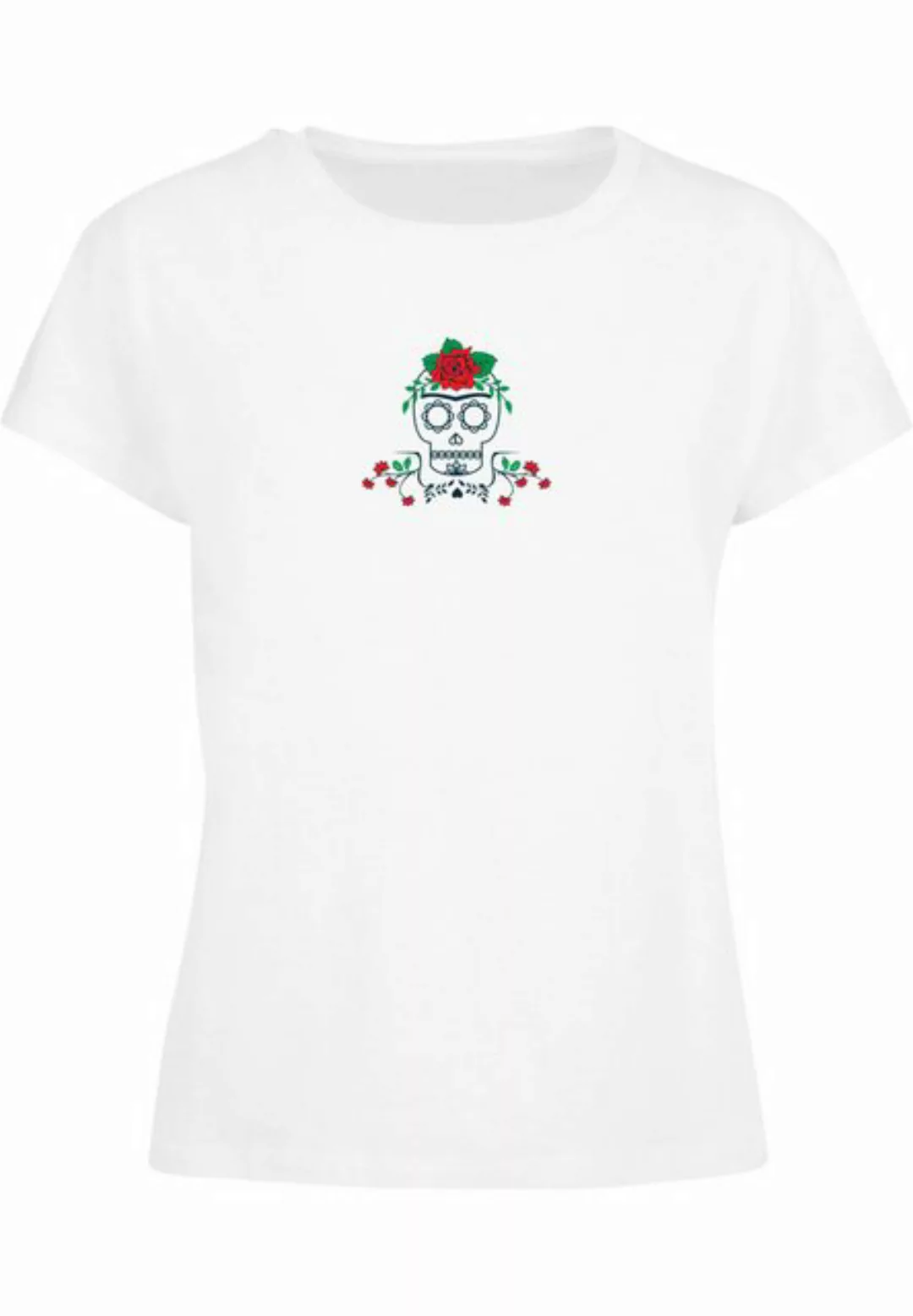 Merchcode T-Shirt Merchcode Damen Ladies Frida Kahlo - Death Box Tee (1-tlg günstig online kaufen