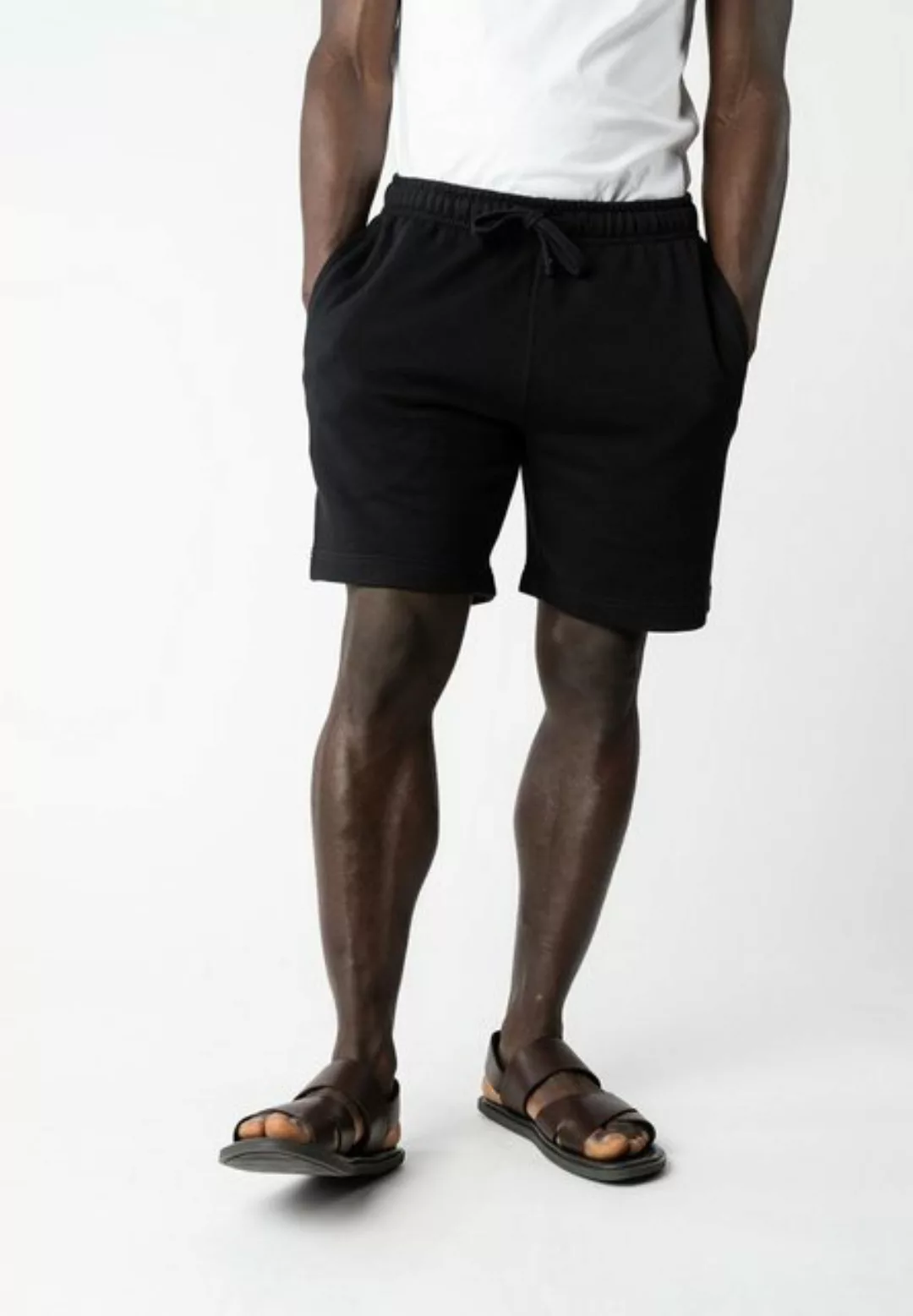 MELA Sweatshorts French Terry Shorts JADOO Zwei Seitentaschen günstig online kaufen