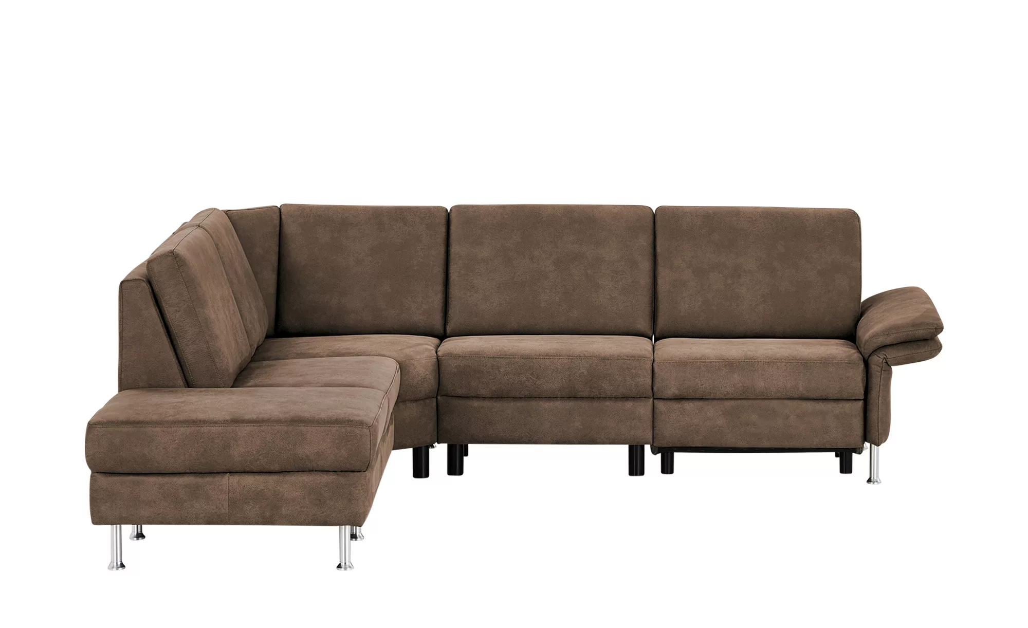 Diva Ecksofa - braun - 102 cm - Polstermöbel > Sofas > Ecksofas - Möbel Kra günstig online kaufen