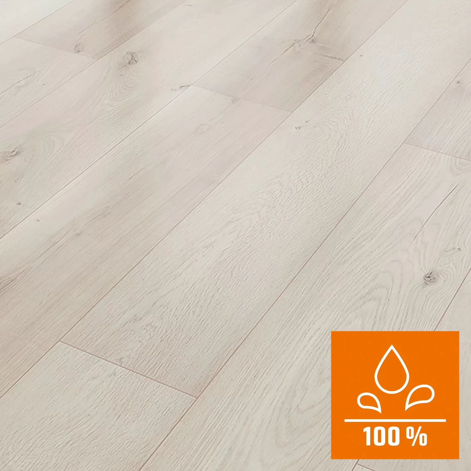 Classen Laminatboden Wasserresistent Oak Creme Mix Landhausdiele günstig online kaufen