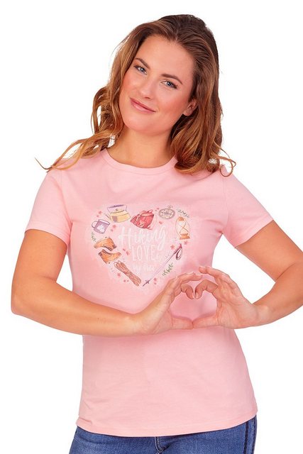 Piz Palü Trachtenshirt Trachtenshirt Damen - ALTUSRIED - perlrosa günstig online kaufen