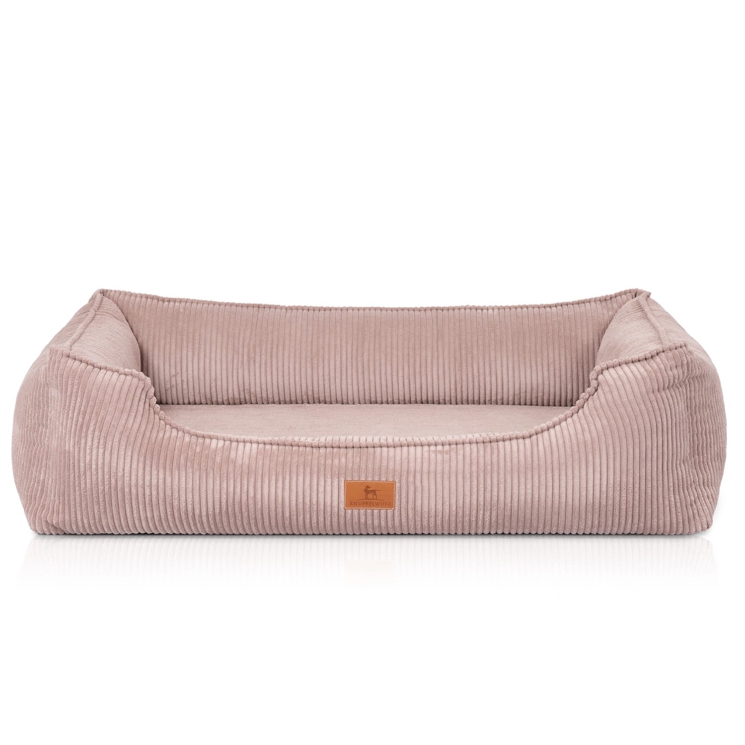 Knuffelwuff Hundebett Nunavut Orthopädisch Cord XXL 120 x 85cm Rosa günstig online kaufen