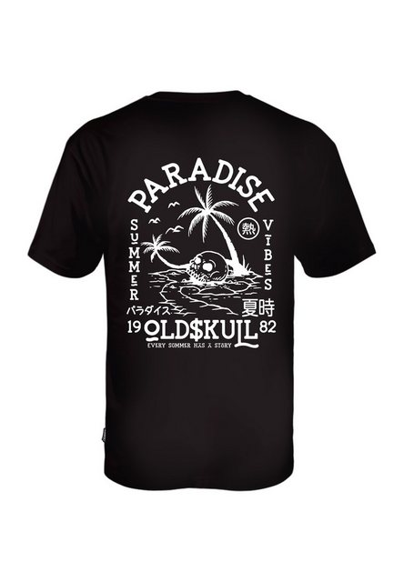 Oldskull T-Shirt Xtreme Island & Skull Logo Graphic günstig online kaufen