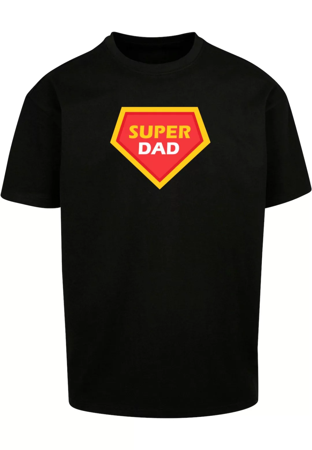 Merchcode T-Shirt "Merchcode Herren Fathers Day - Super dad Heavy Oversize günstig online kaufen