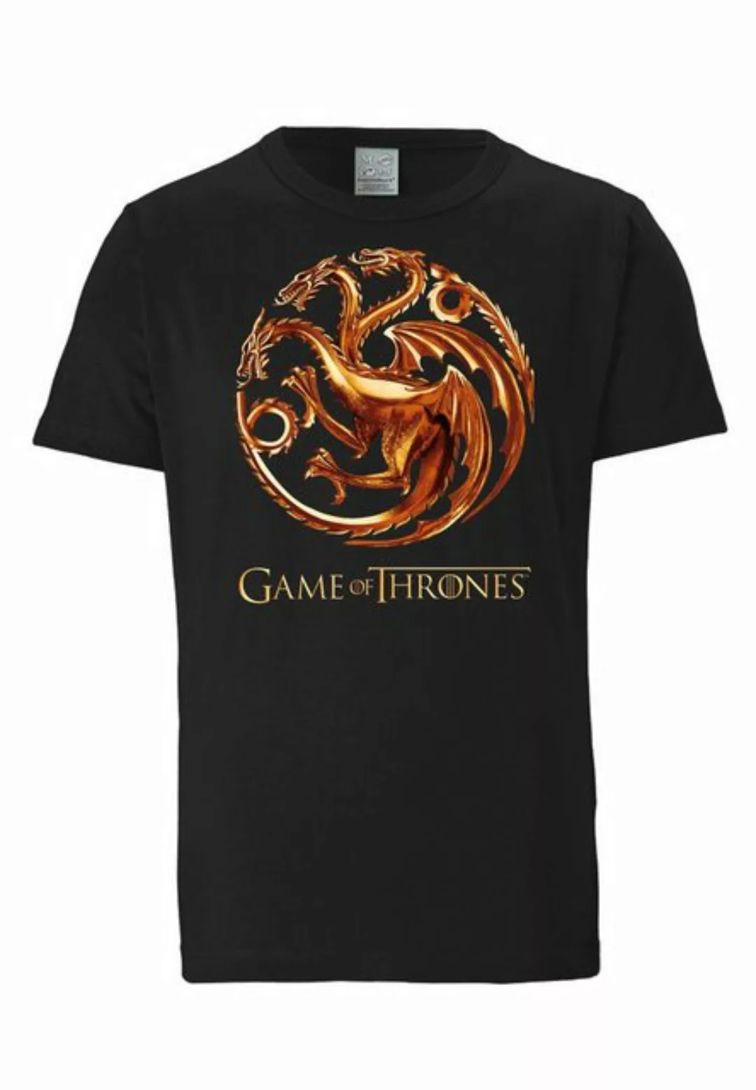 LOGOSHIRT T-Shirt "Game Of Thrones - Targaryen", mit großem Frontprint günstig online kaufen