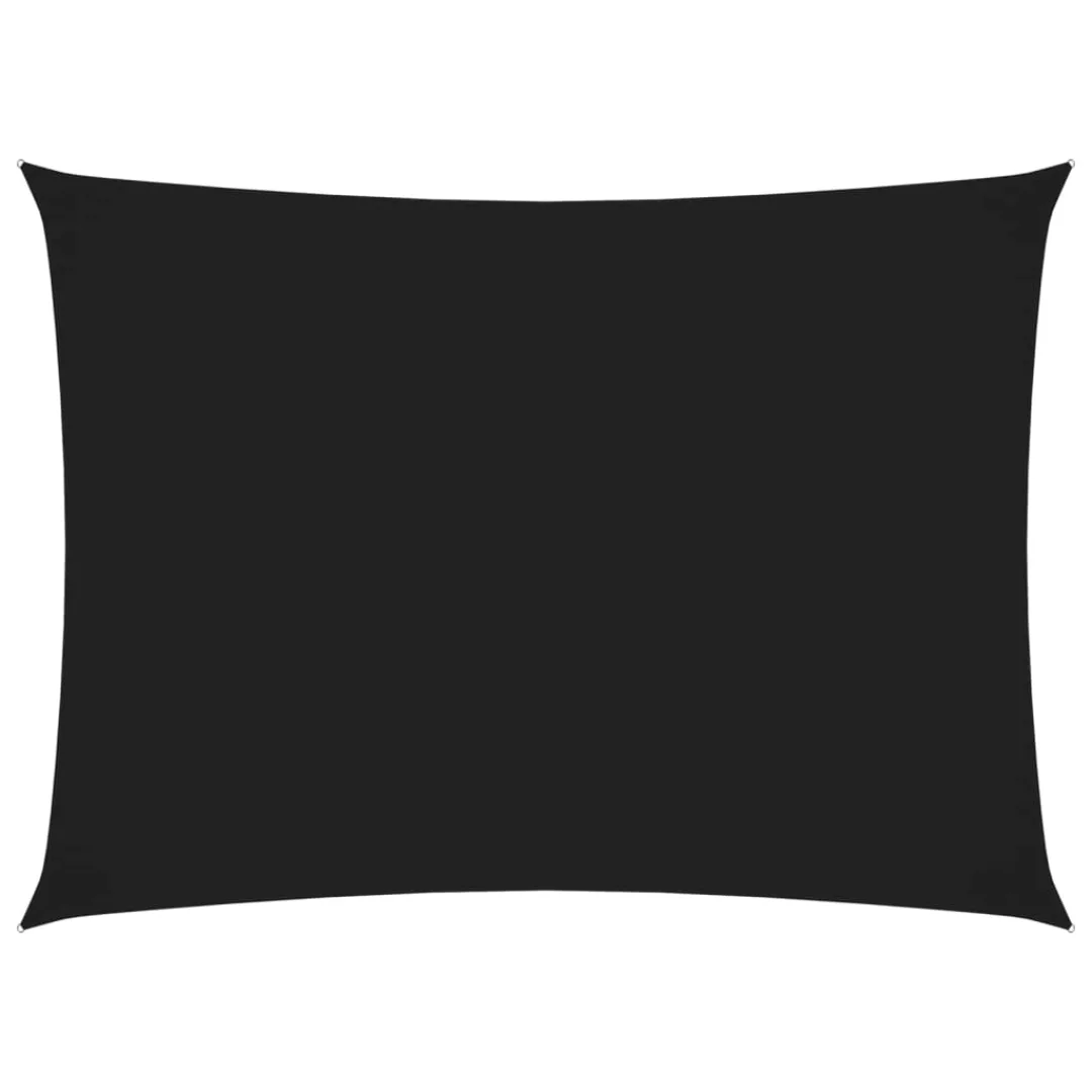 Sonnensegel Oxford-gewebe Rechteckig 2,5x4 M Schwarz günstig online kaufen