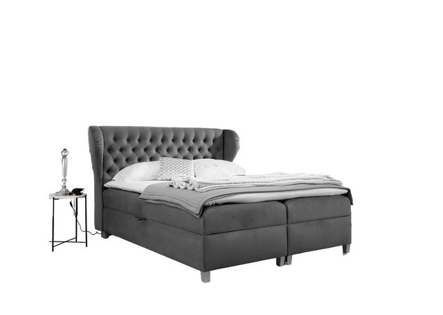 Xlmoebel Bett Exklusives Design-Boxspringbett Schlafzimmer-Polsterbett zeit günstig online kaufen