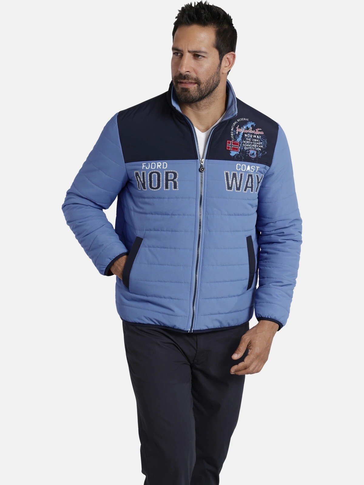 Jan Vanderstorm Steppjacke "Steppjacke VOLKWIN" günstig online kaufen