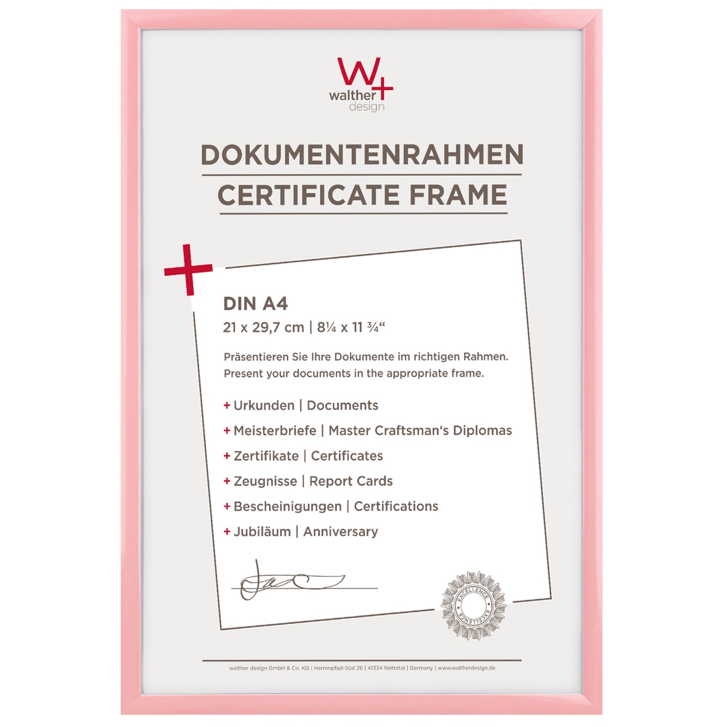 Walther Design Bilderrahmen New Lifestyle Pastelltöne günstig online kaufen