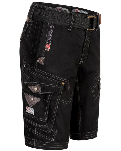 Geographical Norway Shorts Herren Cargo Shorts kurze Hose knielang Short Be günstig online kaufen