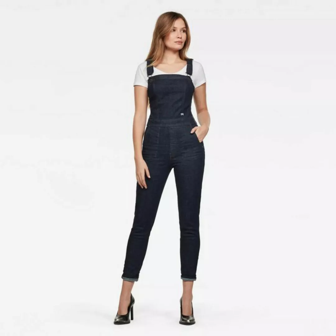 G-STAR Jumpsuit Damen Blau Denim Eyevi Slim Jumpsuit Womens 3D Raw Denim Gr günstig online kaufen