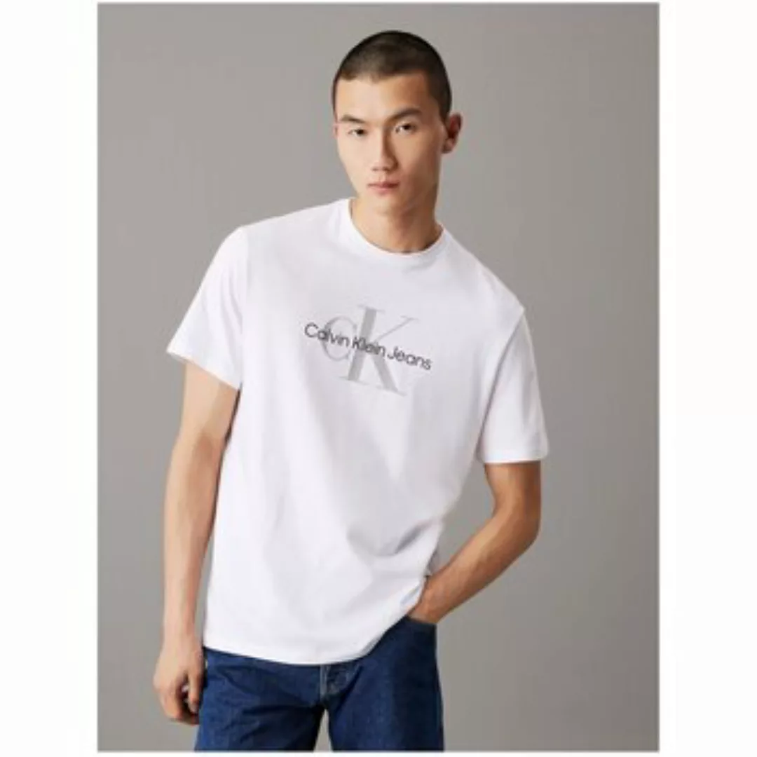 Calvin Klein Jeans  Poloshirt SS HERO MONOGRAM TEE 00040EM286 günstig online kaufen