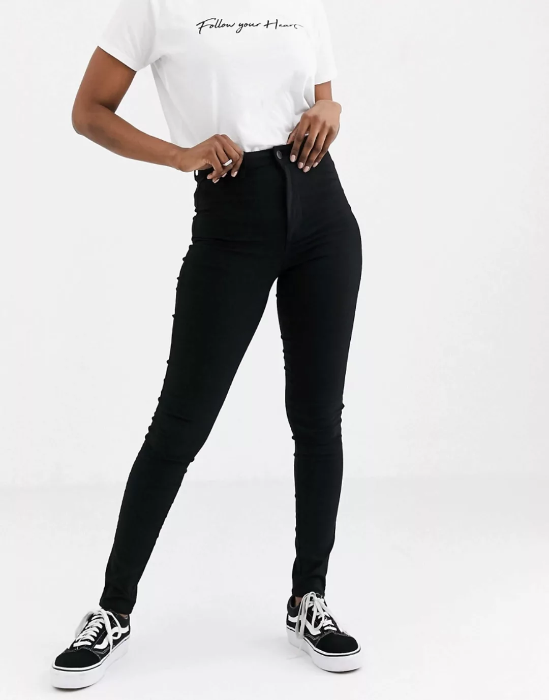 Pieces High Skinny Wear Jegging XL Black günstig online kaufen
