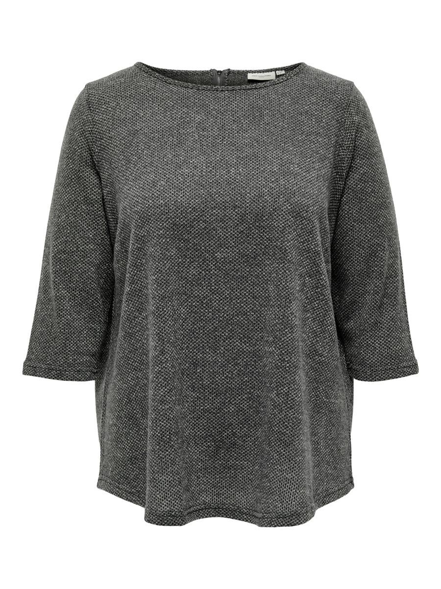 ONLY CARMAKOMA 3/4-Arm-Shirt MARTHA (1-tlg) Plain/ohne Details günstig online kaufen