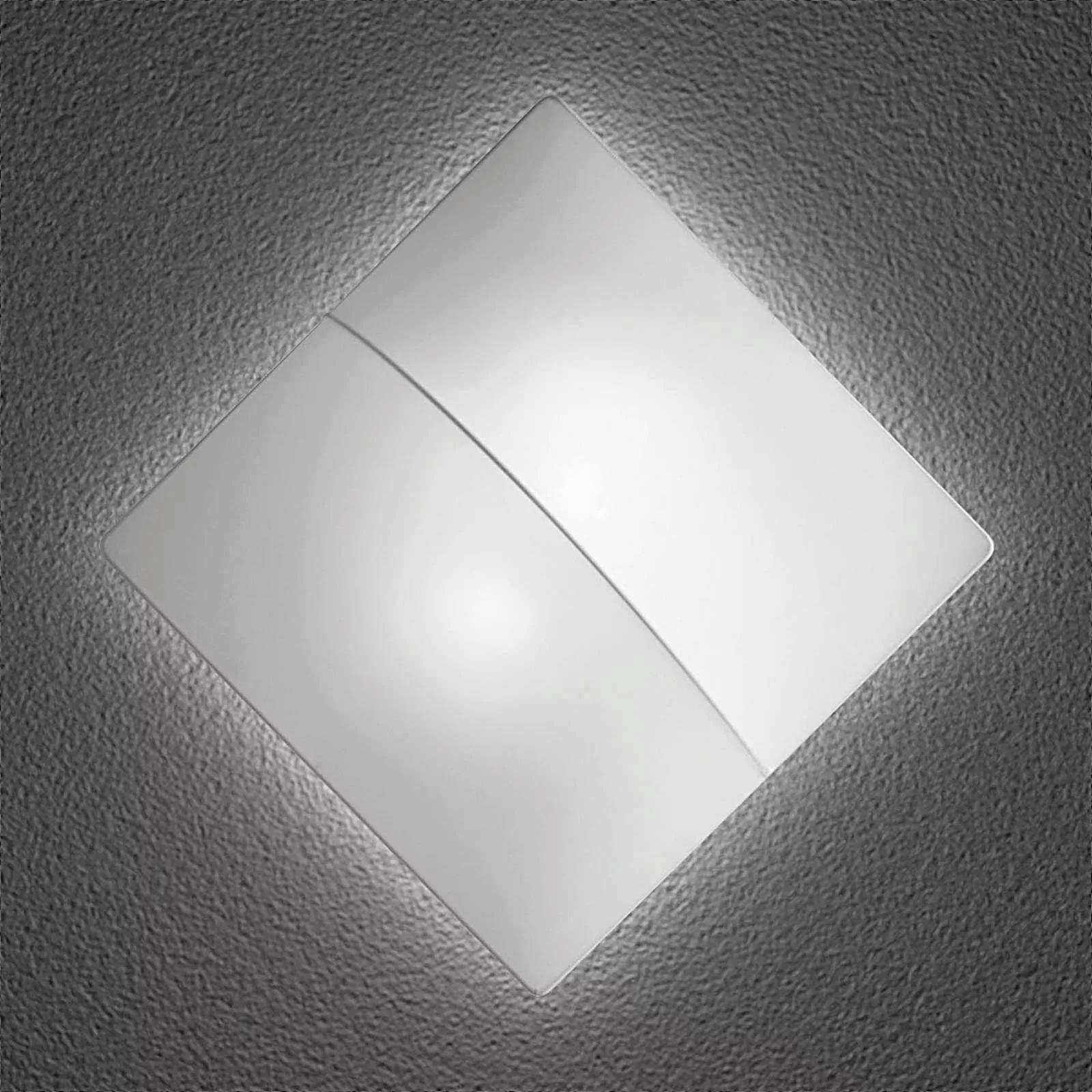 Axolight Nelly S - Wandleuchte mit Stoff 60x60cm günstig online kaufen