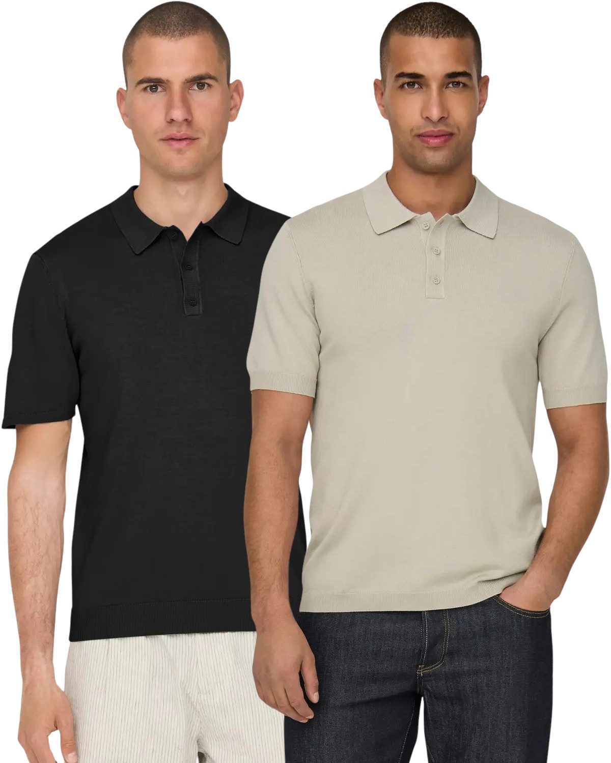 ONLY & SONS Poloshirt Herren Basic günstig online kaufen
