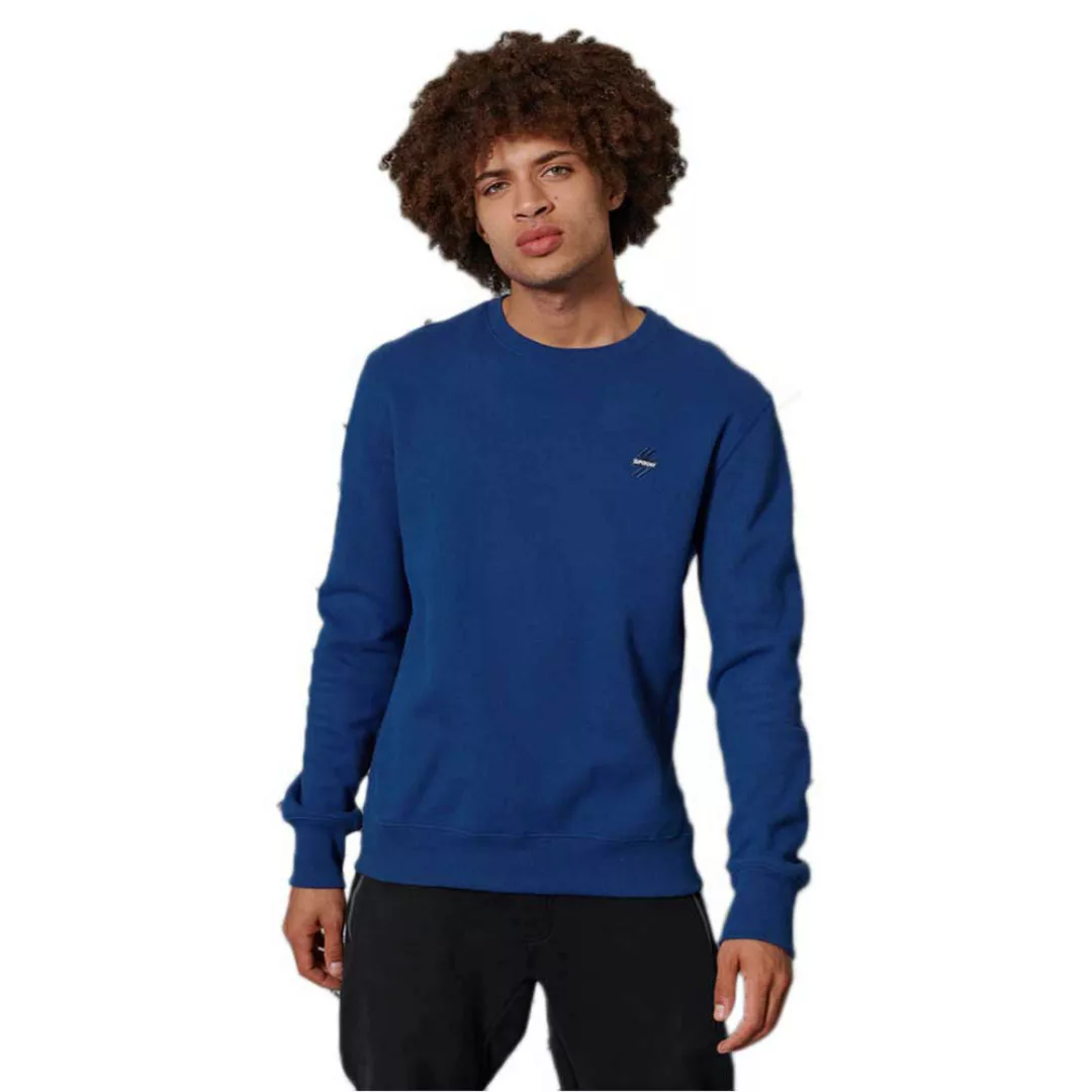 Superdry Sportstyle Crew Brushback Sweatshirt XS Neptune Blue günstig online kaufen