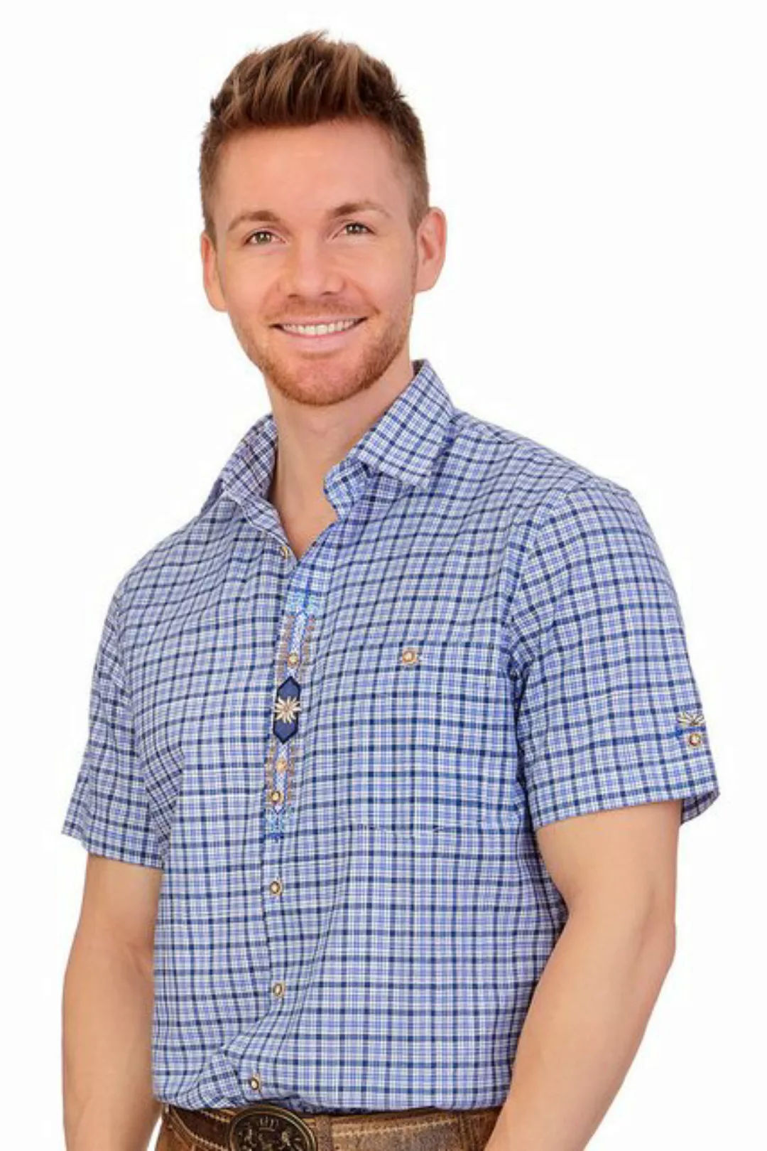 orbis Trachtenhemd Trachtenhemd - MARENO - marine günstig online kaufen
