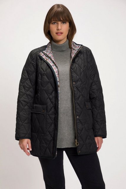 Ulla Popken Steppjacke Steppjacke wasserabweisend 2-Wege-Zipper günstig online kaufen