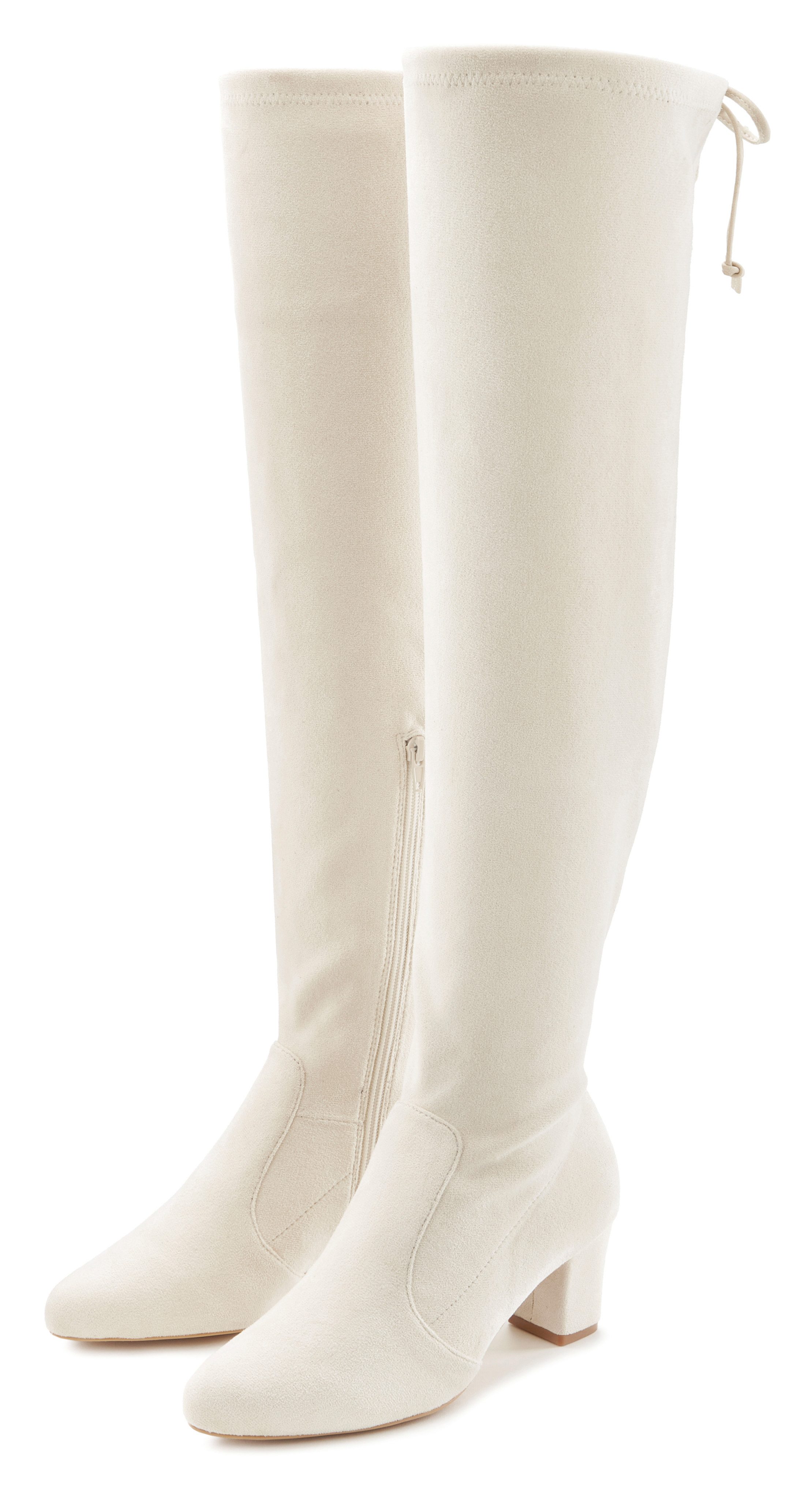 LASCANA Overkneestiefel Slouchy Boots,Langschaft Stiefel,Schlupf-Boot, weic günstig online kaufen