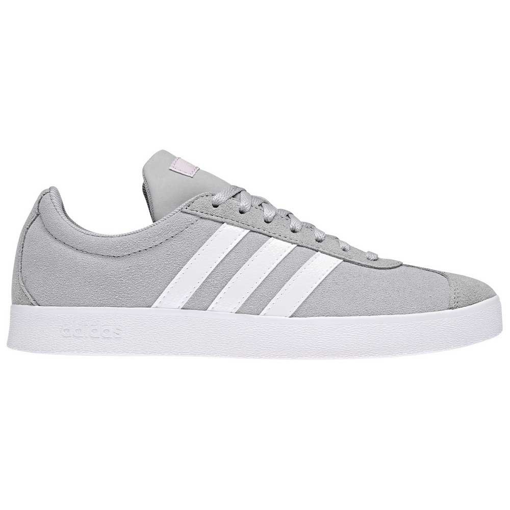 Adidas Court 2.0 Sportschuhe EU 42 Grey Two / Ftwr White / Mauve günstig online kaufen
