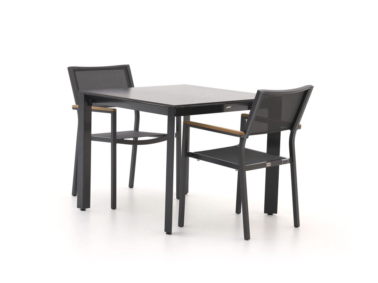 Bellagio Roma/Sestino 90 cm Gartenmöbel-Set 3-teilig stapelbar günstig online kaufen