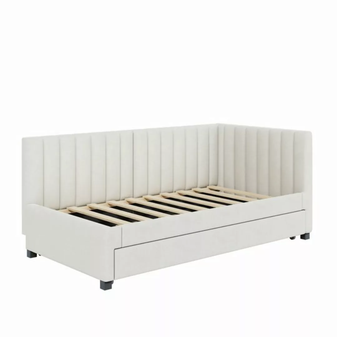 MODFU Polsterbett Schlafsofa (Ausziehbares Schlafsofa, Multifunktionsbett m günstig online kaufen