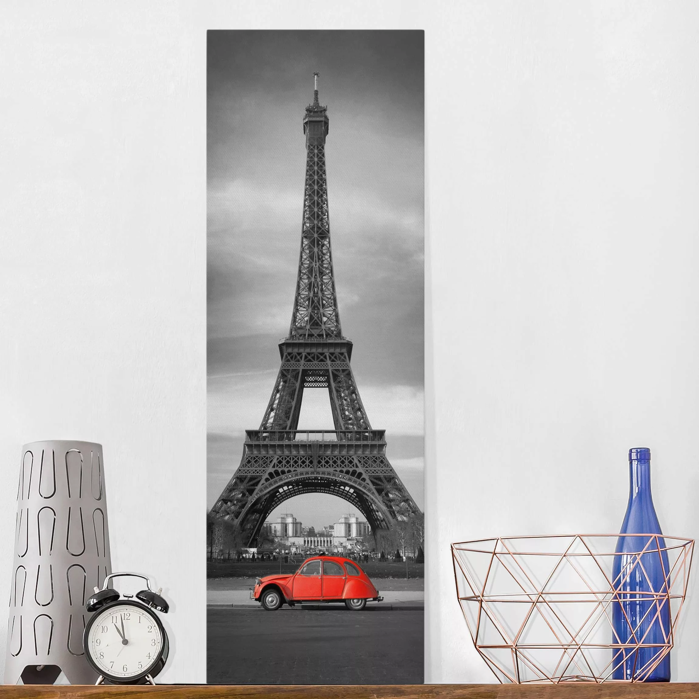 Leinwandbild Paris - Hochformat Spot on Paris günstig online kaufen