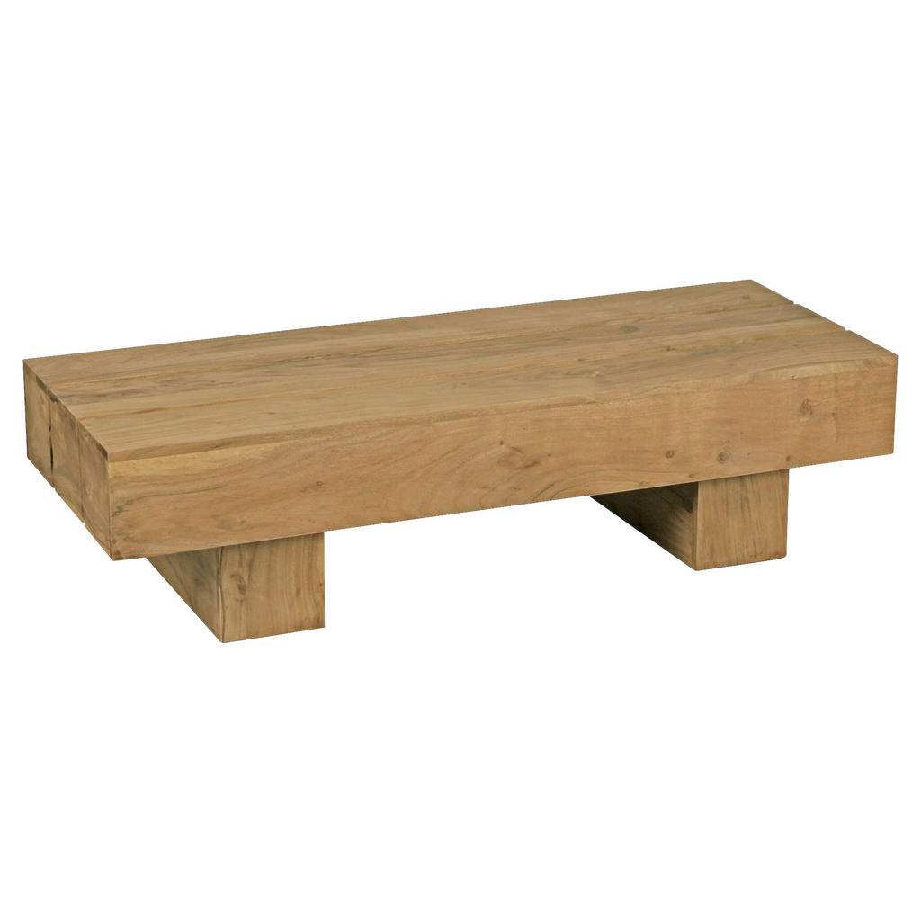 Couchtisch LUCCA Massiv-Holz Akazie 120cm breit Design Wohnzimmer-Tisch dun günstig online kaufen