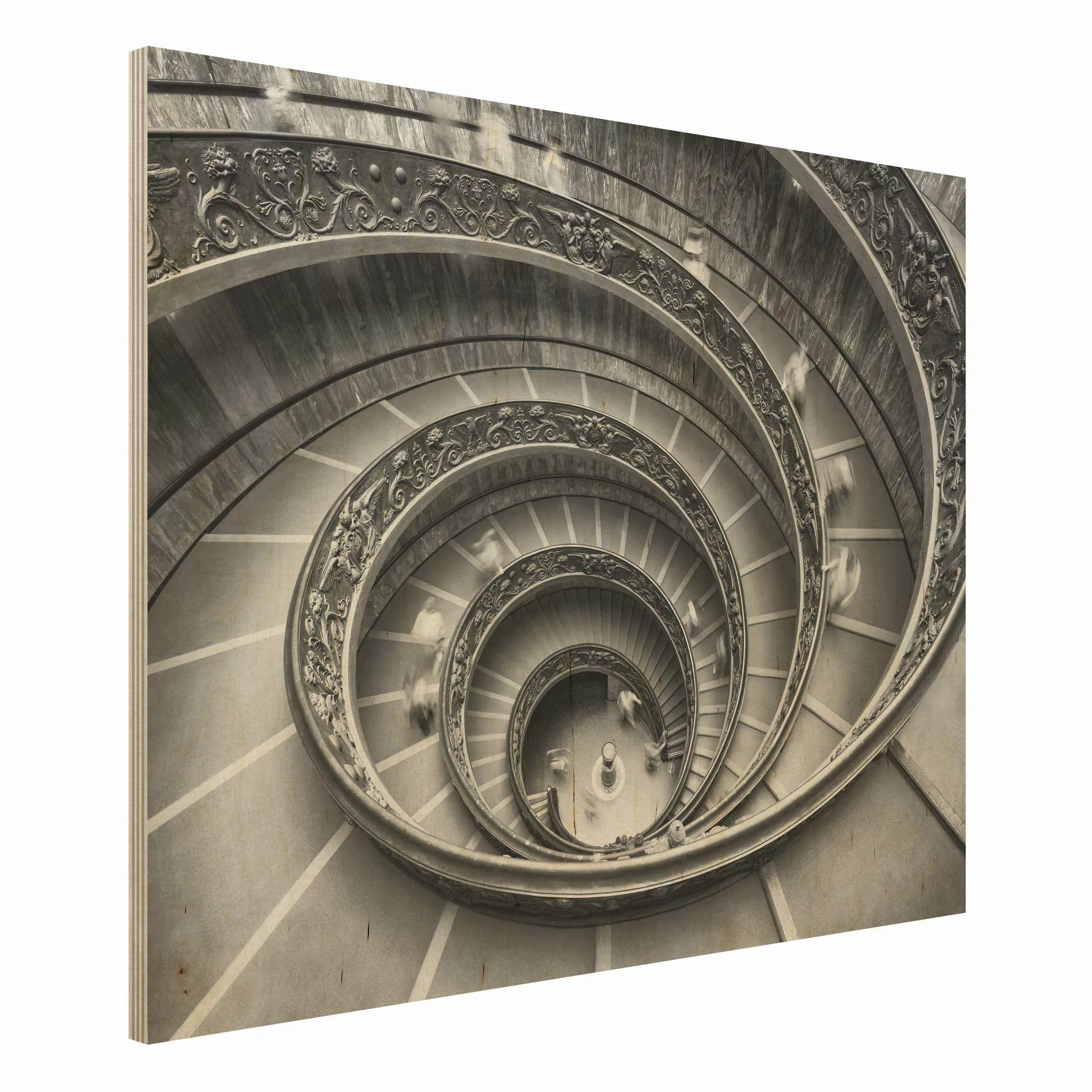 Holzbild Bramante Treppe günstig online kaufen