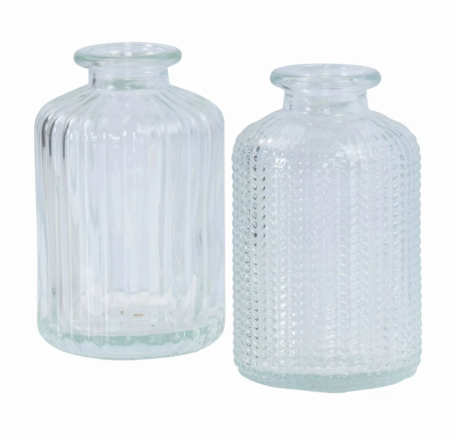 Levandeo® Dekovase, 2er Set Vase H10cm günstig online kaufen