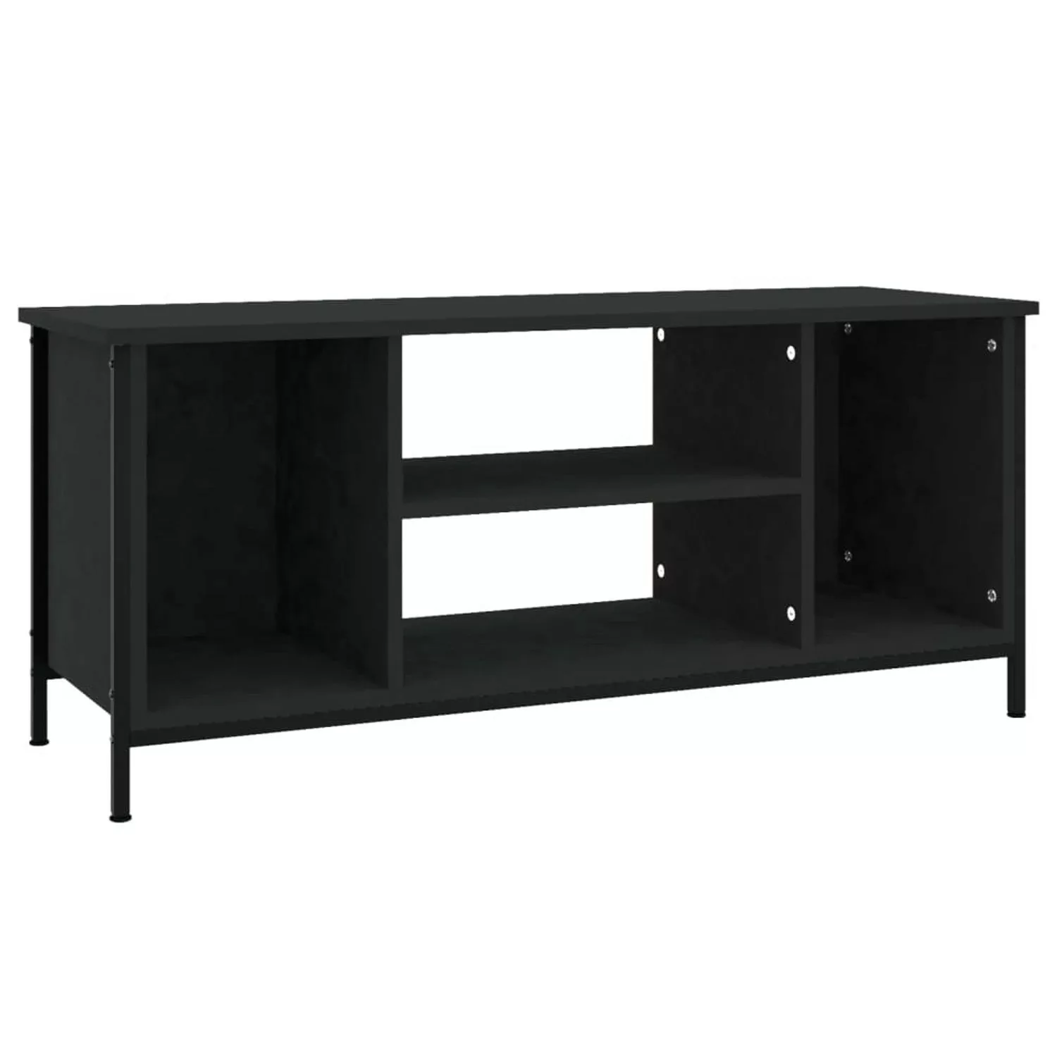 Vidaxl Tv-schrank Schwarz 102x35x45 Cm Holzwerkstoff günstig online kaufen