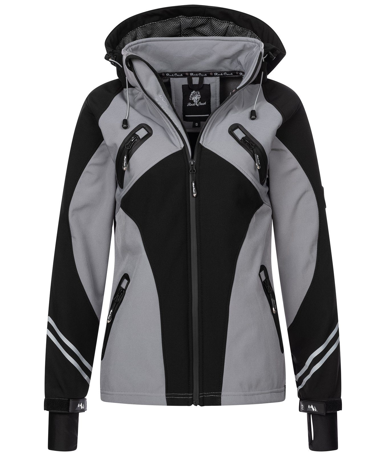 Rock Creek Softshelljacke Damen Softshelljacke Wanderjacke günstig online kaufen