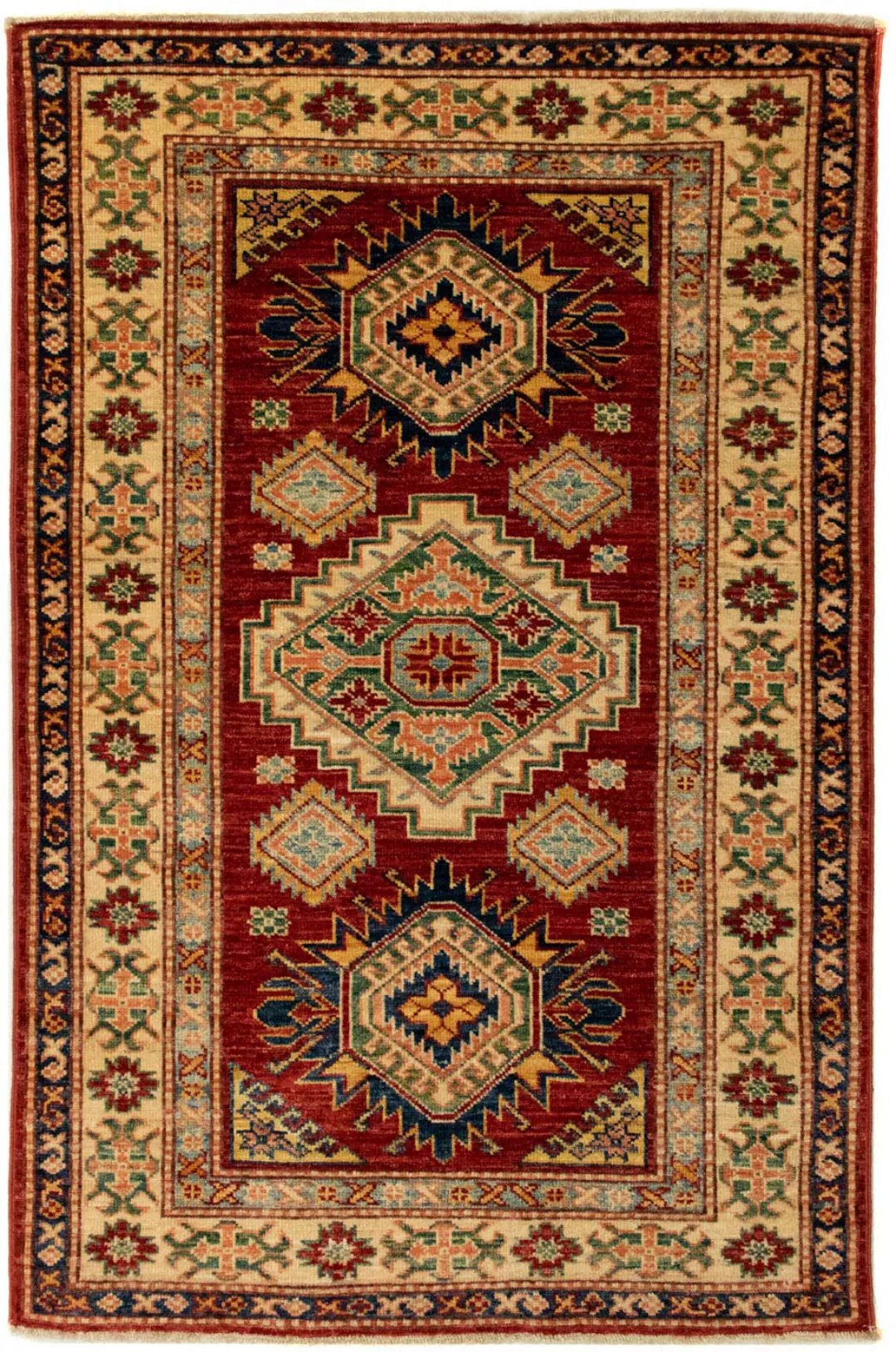 morgenland Orientteppich »Ziegler - Kazak - 124 x 84 cm - dunkelrot«, recht günstig online kaufen