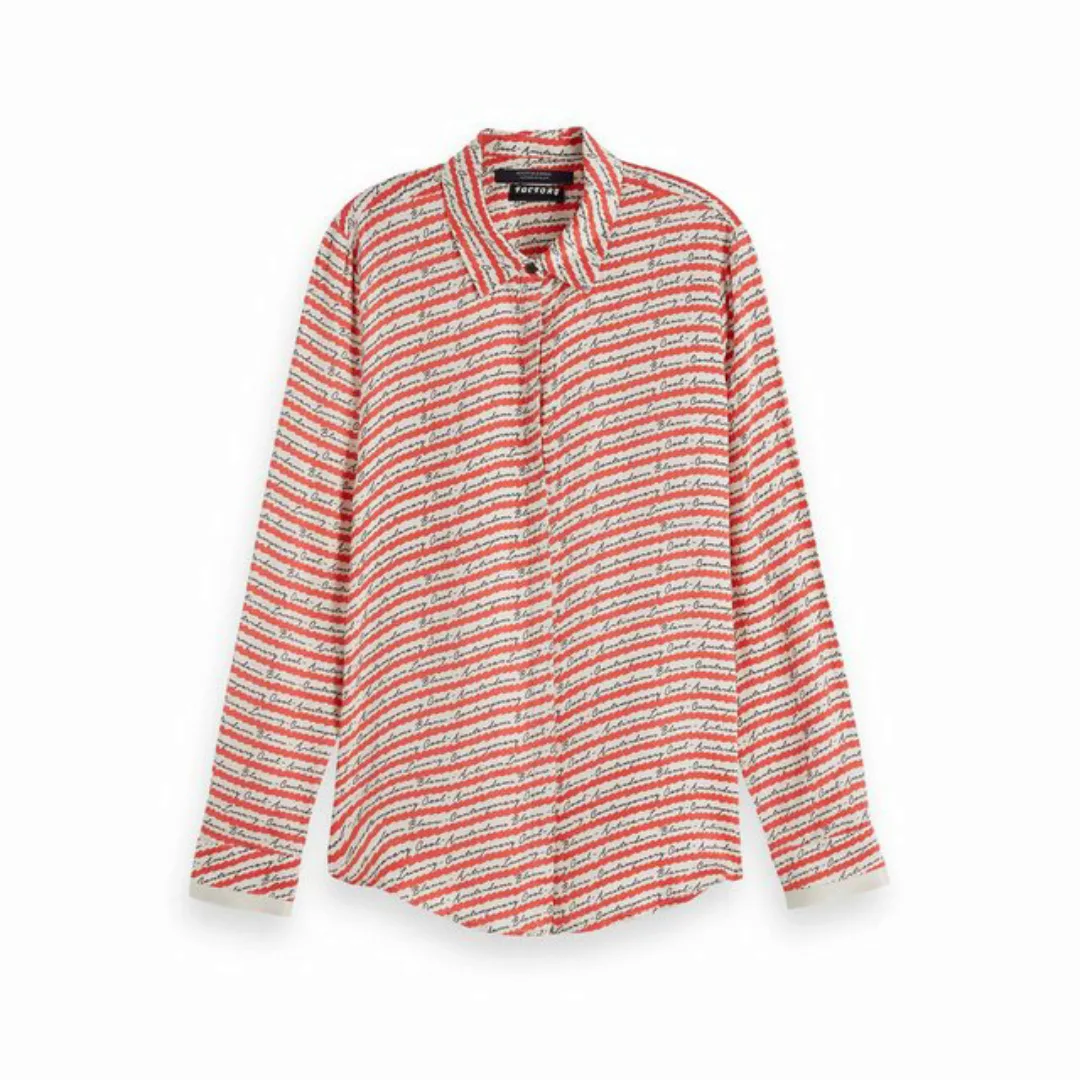 Maison Scotch Blusenshirt Maison Scotch Damen Bluse Drapey Shirt 154421 günstig online kaufen