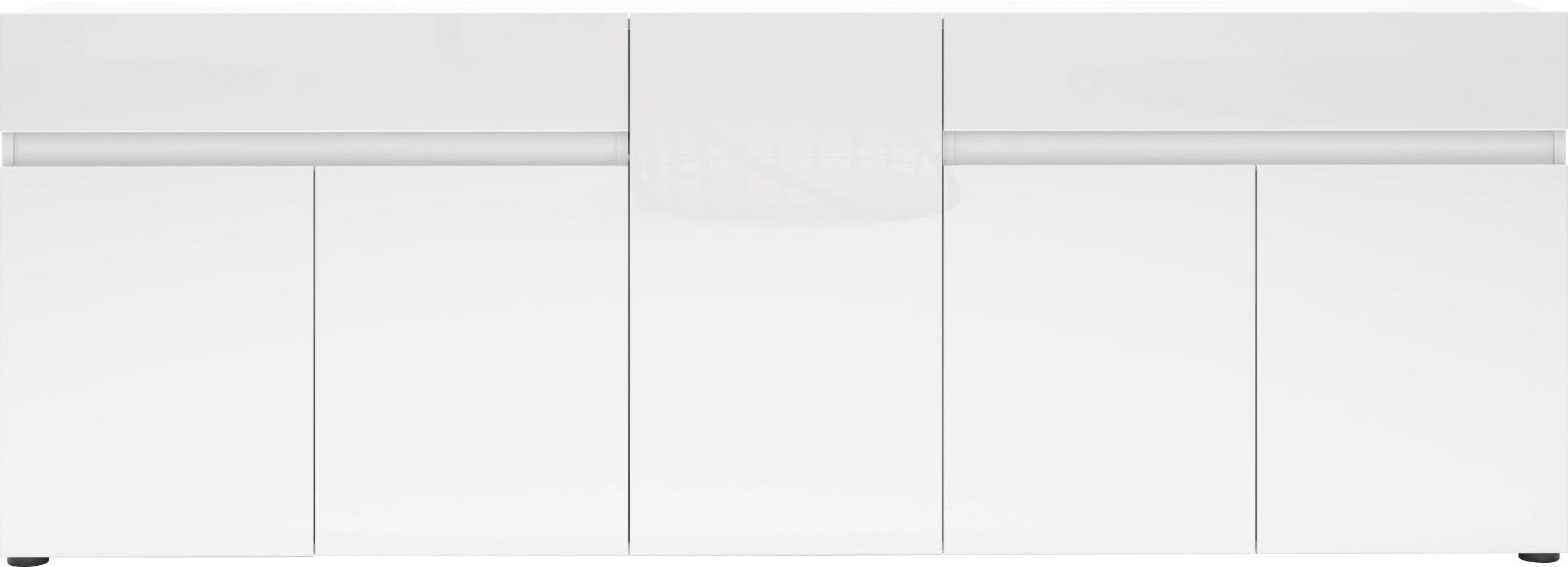 INOSIGN Sideboard "Mister", Kommode, komplett Hochglanz lackiert, (B/H): 22 günstig online kaufen