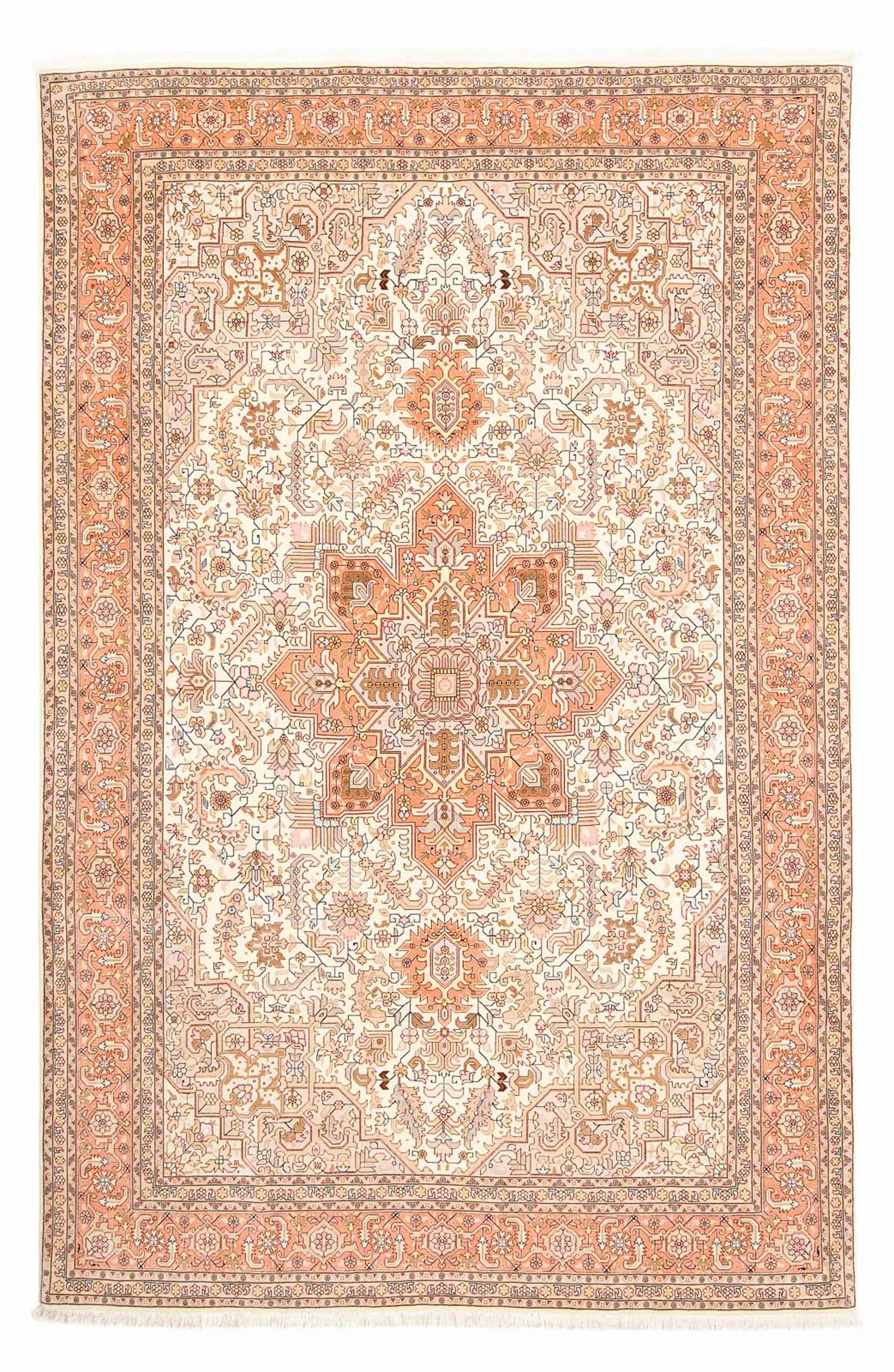 morgenland Orientteppich »Perser - Täbriz - Royal - 305 x 202 cm - beige«, günstig online kaufen