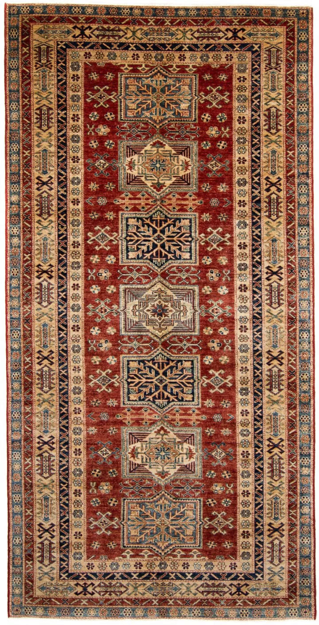 morgenland Orientteppich »Ziegler - Kazak - 312 x 158 cm - dunkelrot«, rech günstig online kaufen
